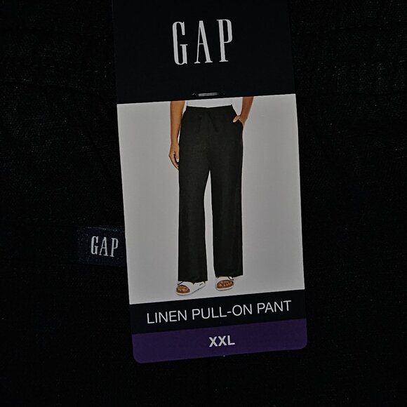 GAP - LINEN PULL-ON PANTS - Picture 5 of 9